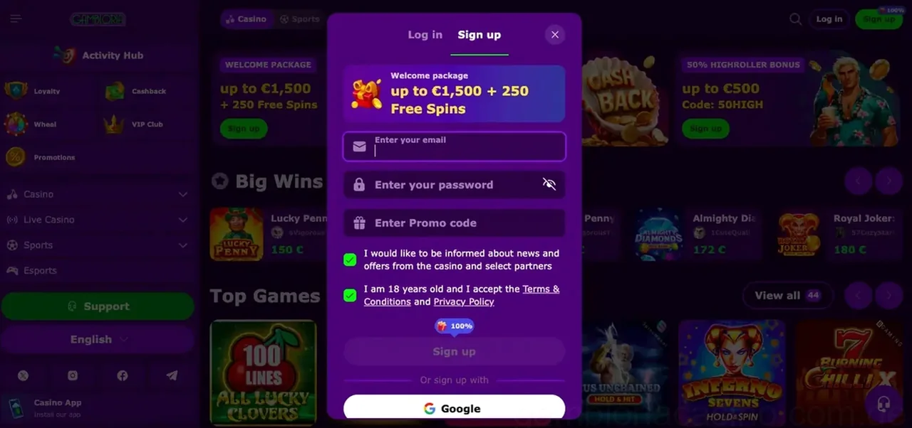 Gambloria Casino – Umfassende Bewertung 2026 Casino